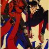 TRIGUN STAMPEDE Poster Japanese Classic Anime Kraft Paper Wall Decoration Cafe Bedroom Living Room Aesthetics Rimless 5 - Trigun Store