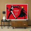 Trigun Stampede Anime Poster Canvas Painting Wall Art Girl Dorm Picture For Living Room Bedroom Home 9 - Trigun Store
