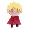 In Stock 17 cm Anime Vash The Stampede Cosplay Trigun Costume Plush Doll Brother Toy Halloween 2 - Trigun Store