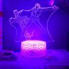Trigun Wolfwood Anime Figure Night Lights Manga Acrylic Stands Led Lamp Bedroom Bedside Table Decoration Kids 2 - Trigun Store