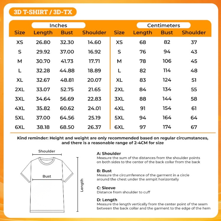3D T shirt 1 - Trigun Store